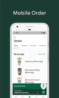 Starbucks Indonesia android App screenshot 2